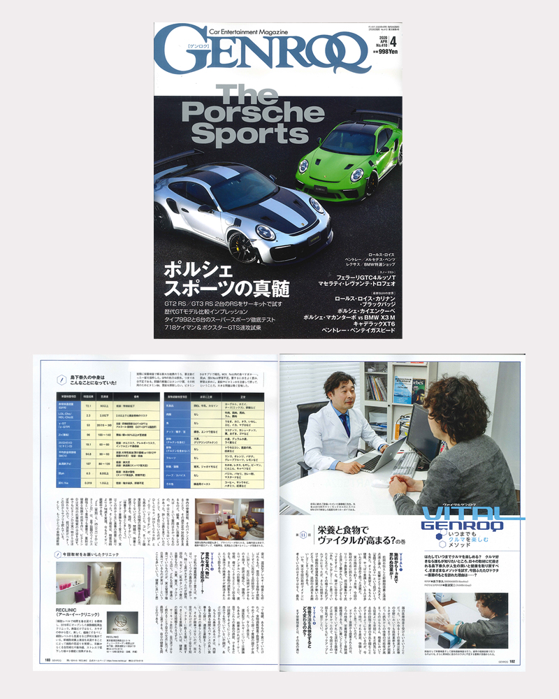 三栄「GENROQ 2020.4月号」に掲載されました!